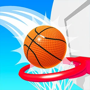 Bounce Dunk FRVR - free online game at Clflare